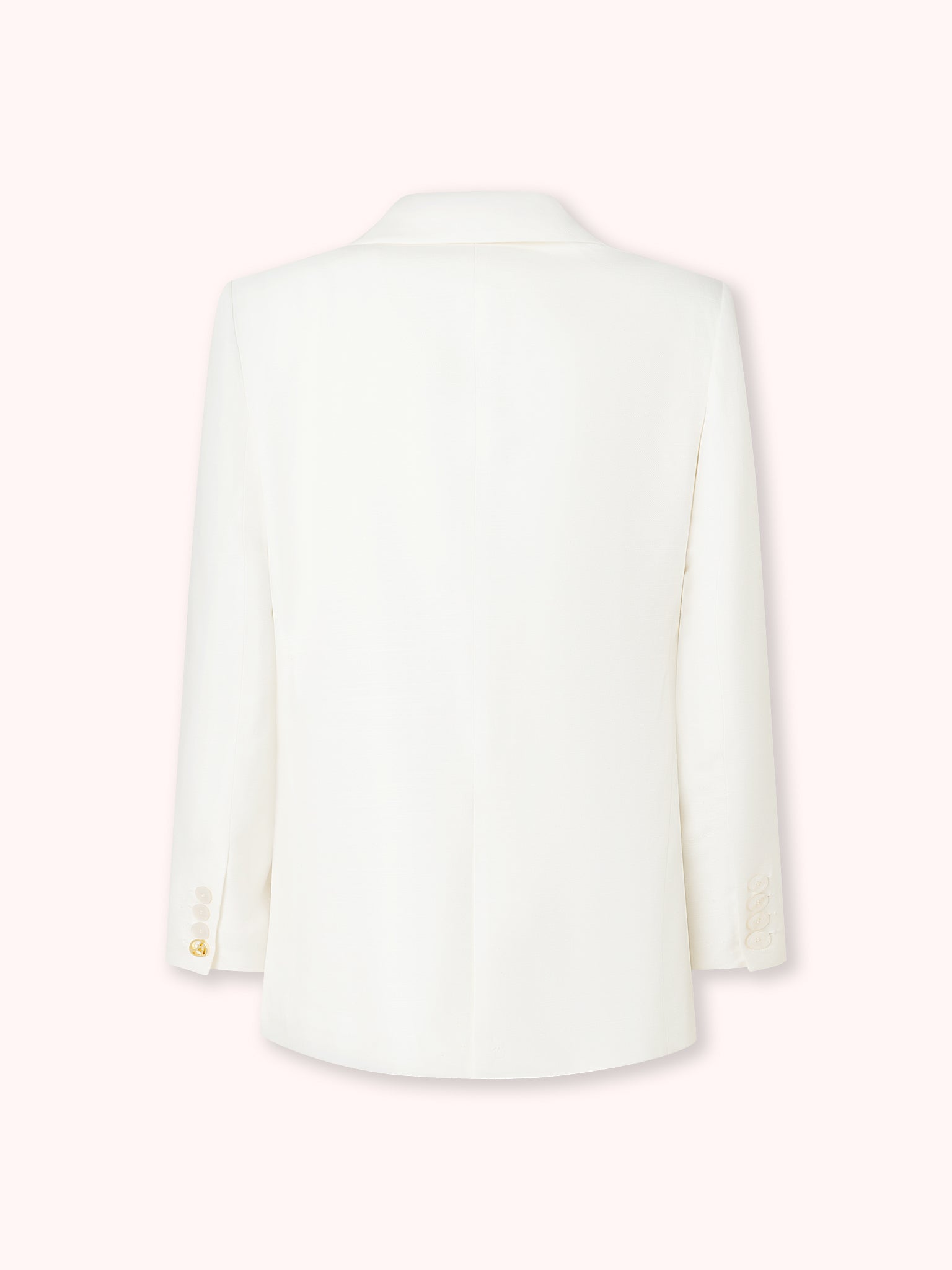 BLAZER DE LINO BLANCO