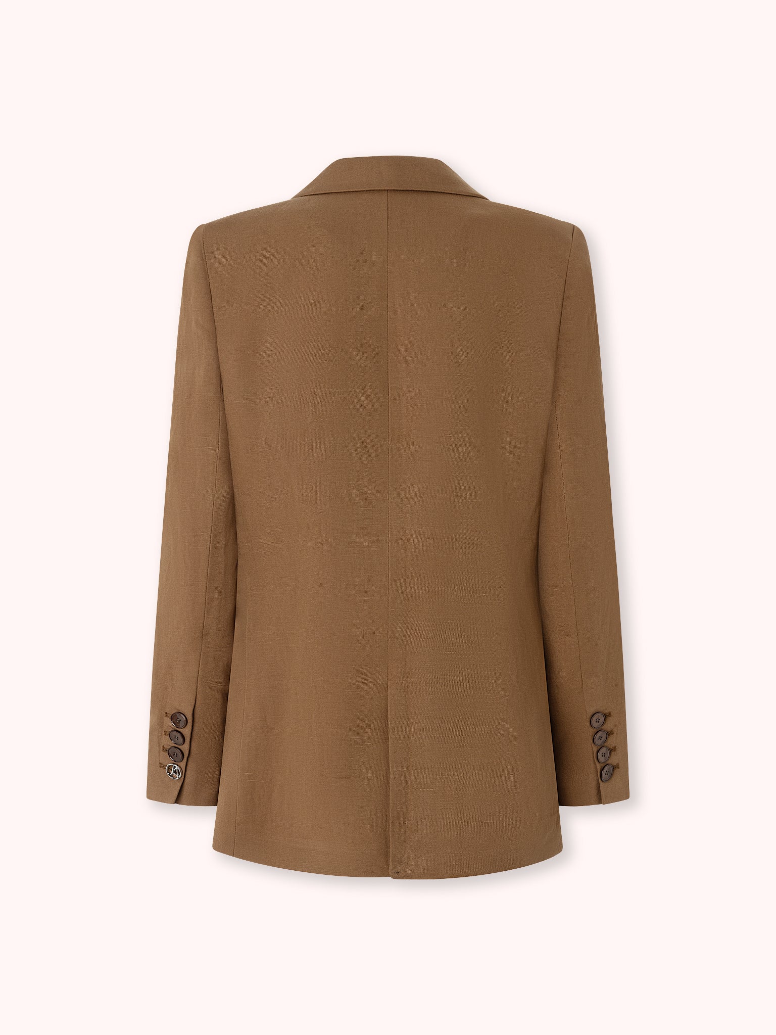 BLAZER CRUZADA MARRÓN