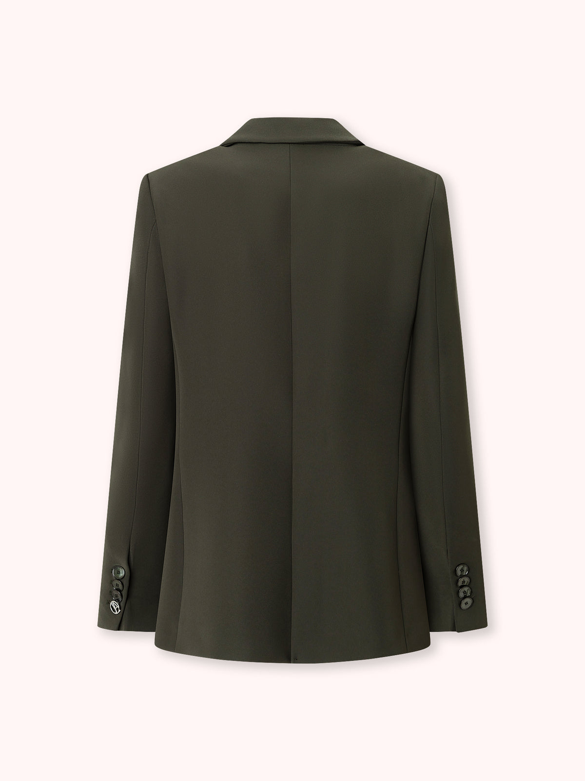 BLAZER BOLSILLOS CREP VERDE