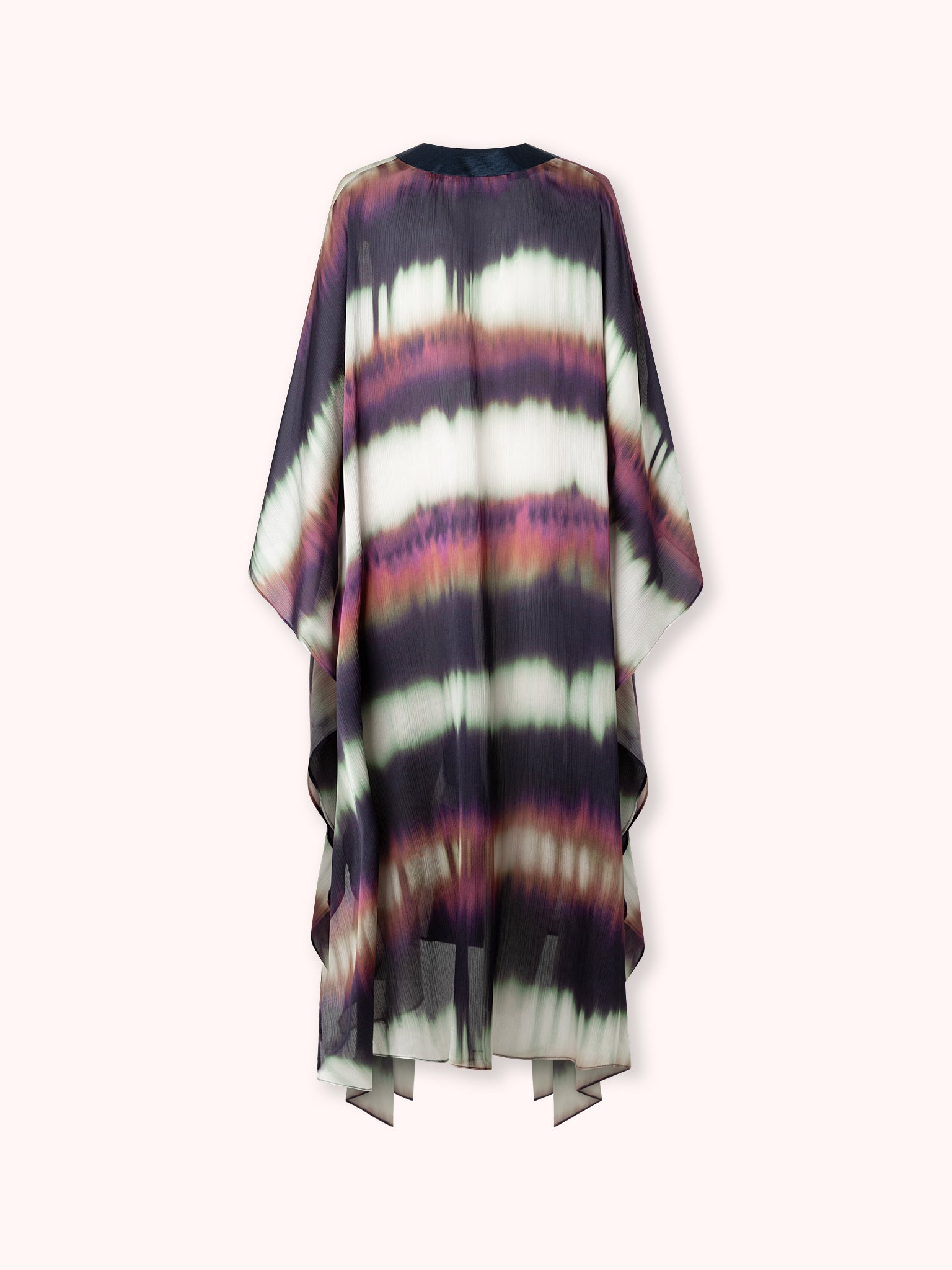 KAFTÁN LARGO ESTAMPADO MORADO