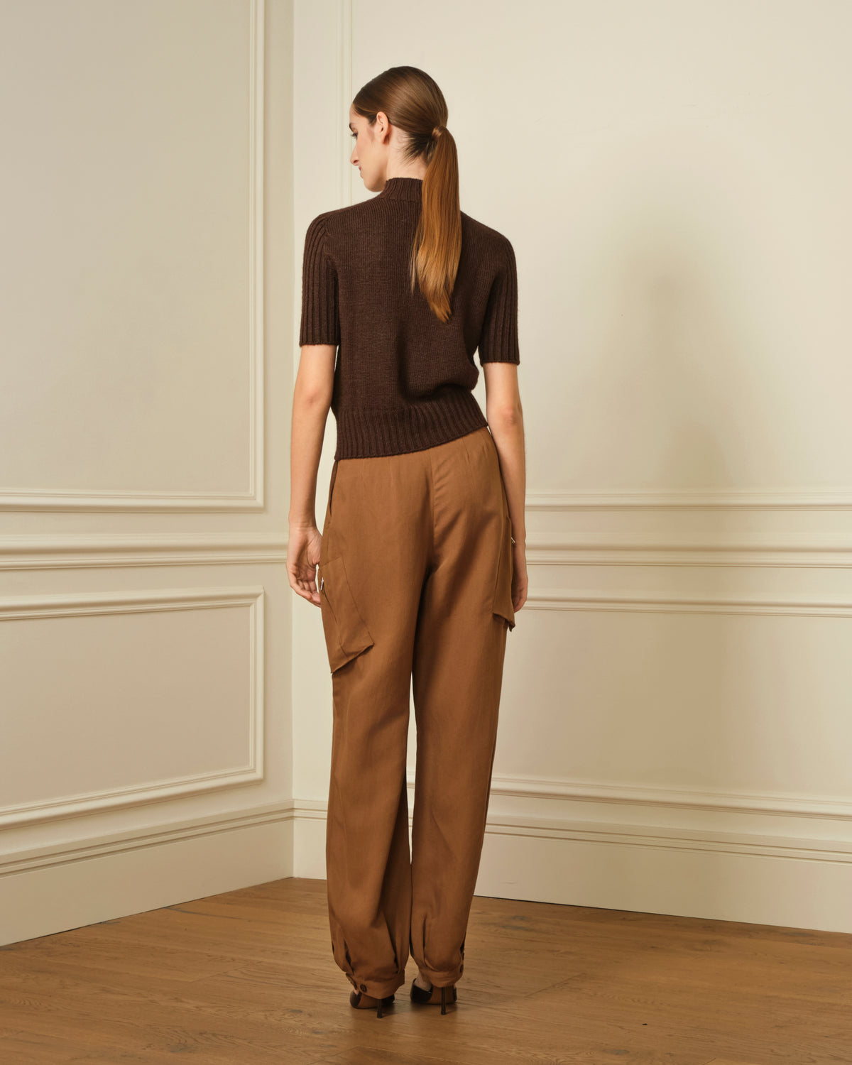 PANTALÓN CARGO MARRÓN