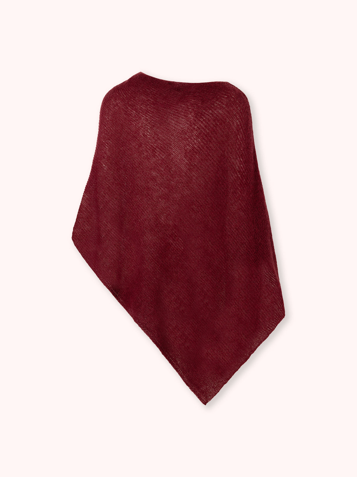 PONCHO BURDEOS