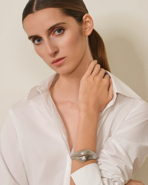 LEMON LEAF BRAZALETE PLATEADO