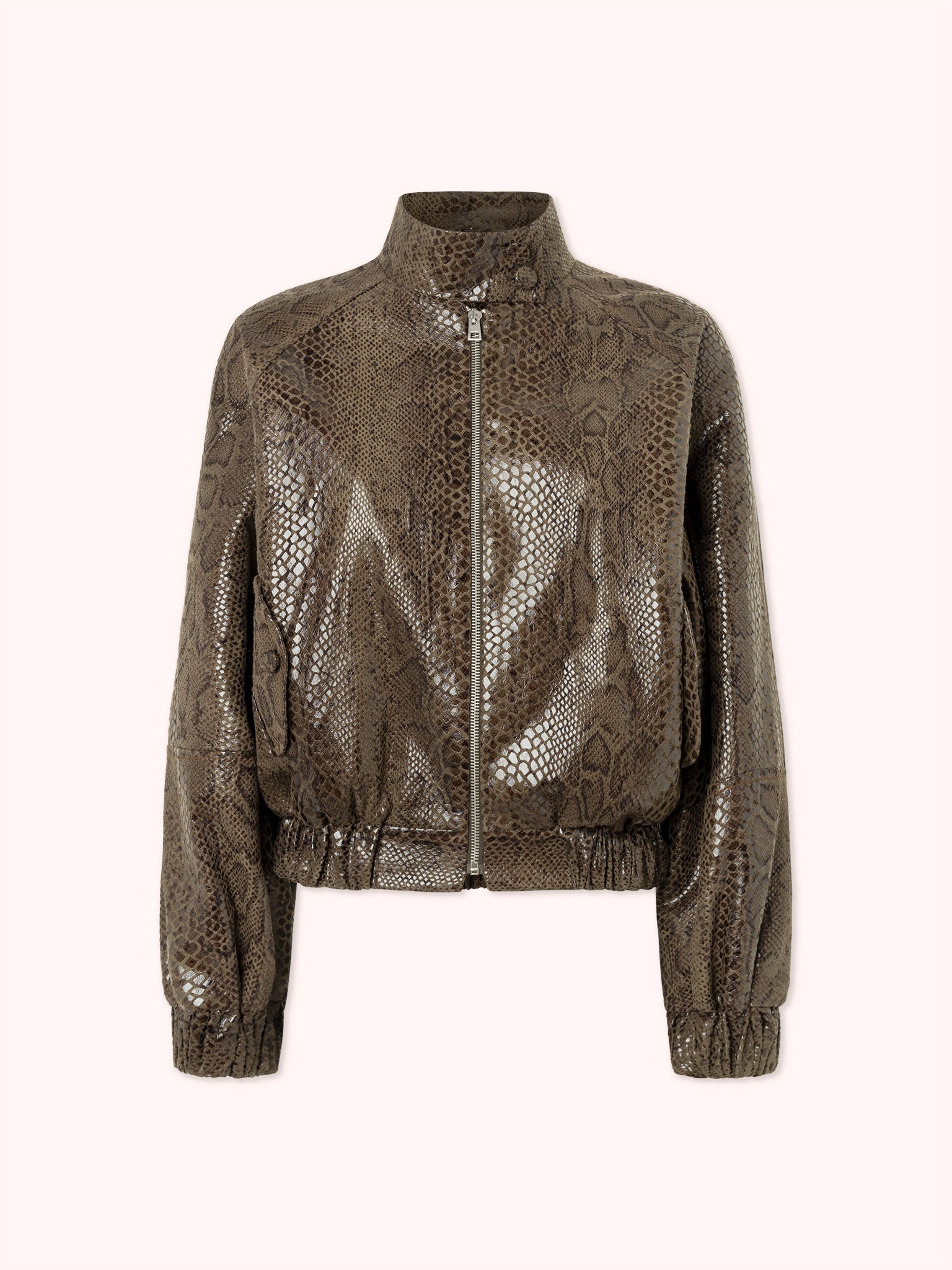 PRE-ORDER CAZADORA EFECTO PIEL ANIMAL PRINT