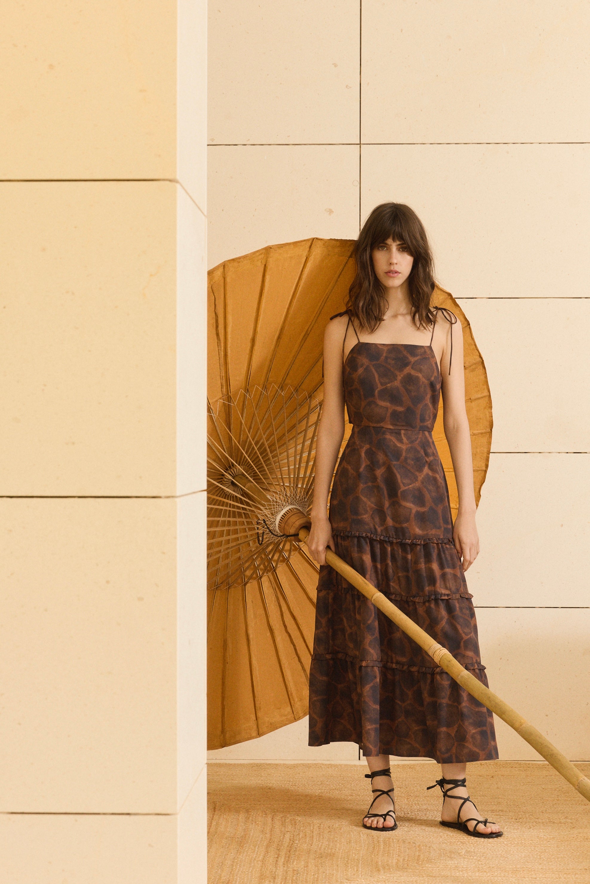 VESTIDO ESTAMPADO GIRAFFE CARMEN