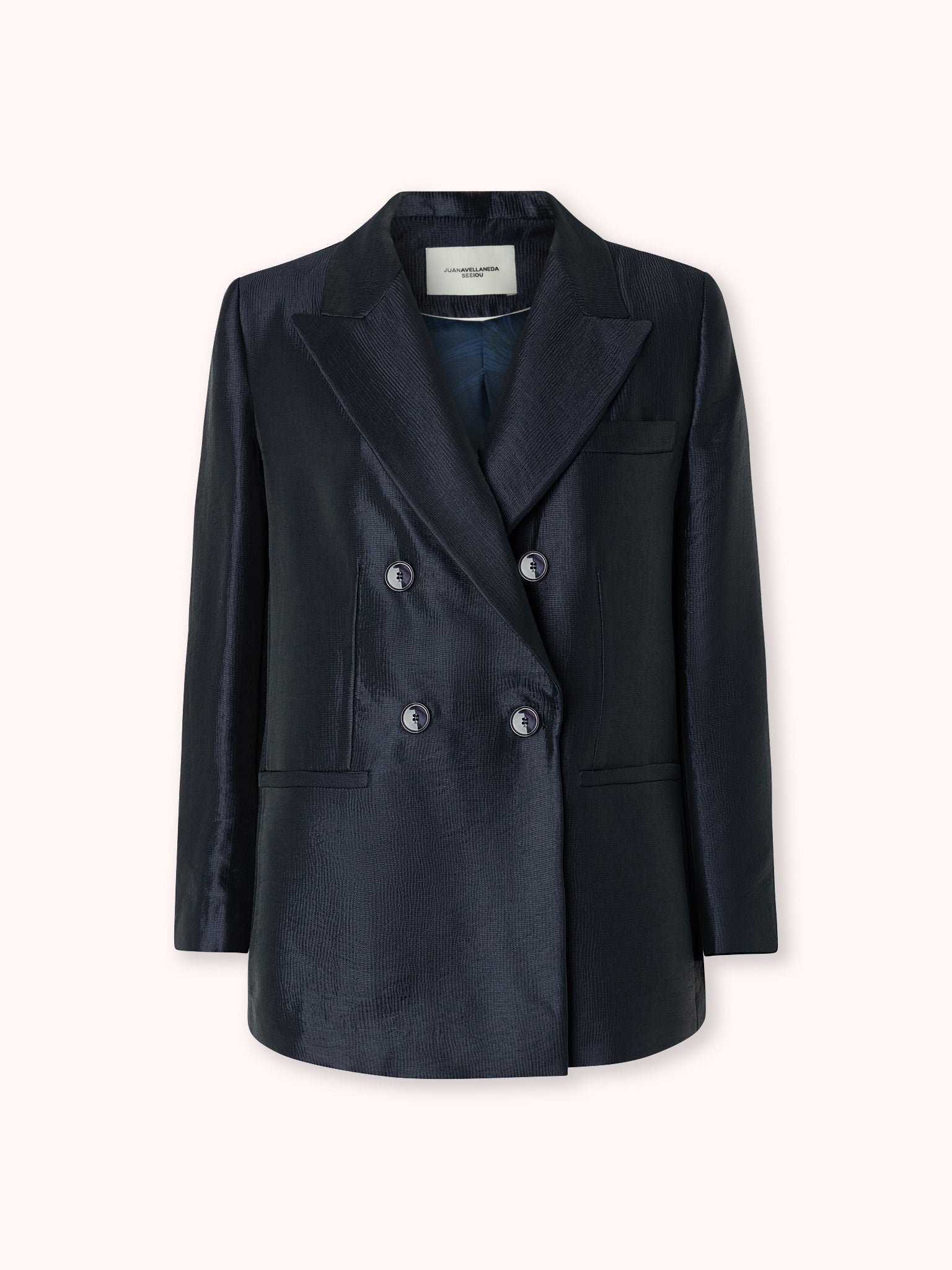 AMERICANA CRUZADA AZUL MARINO