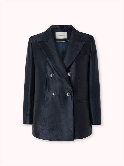 AMERICANA CRUZADA AZUL MARINO