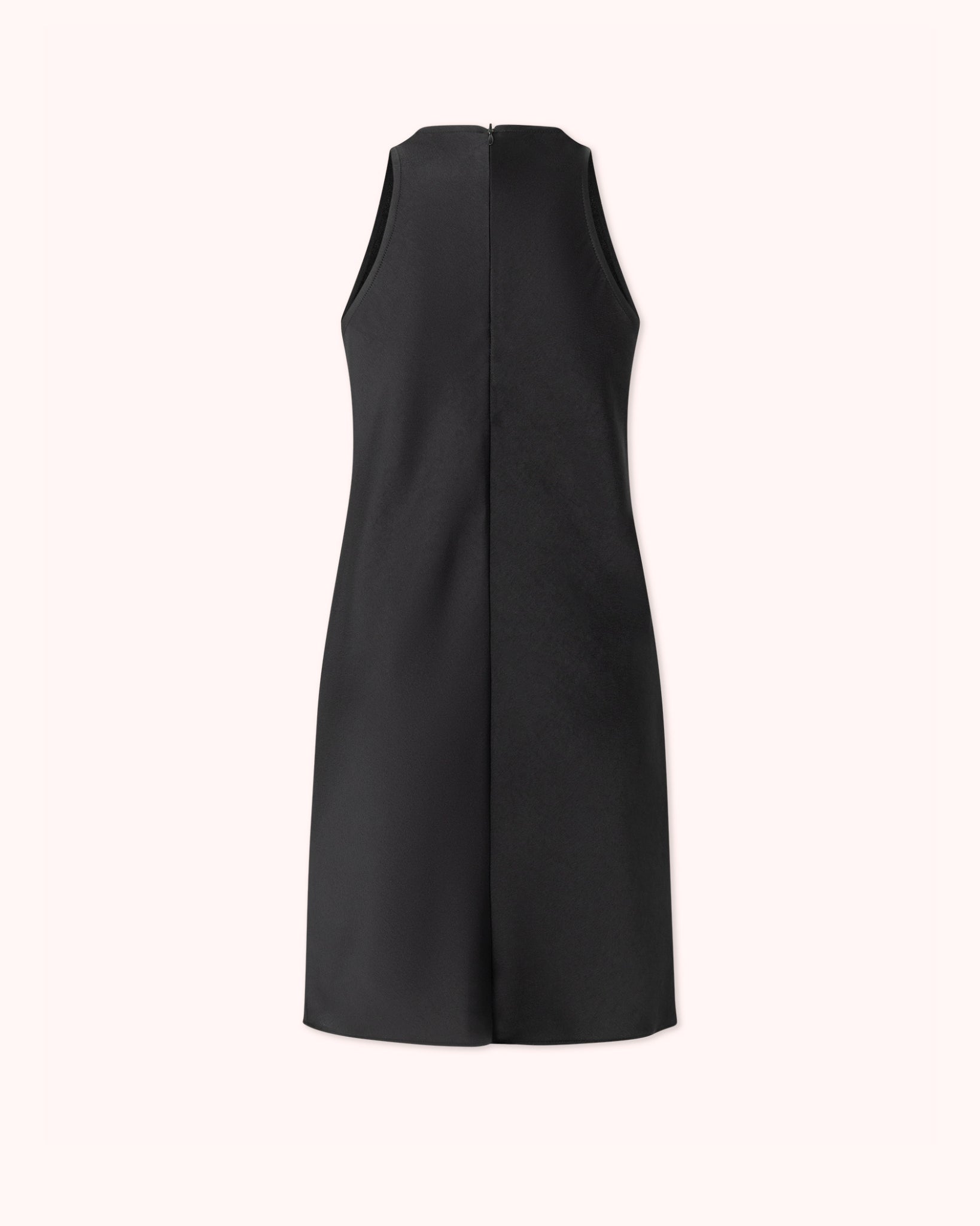VESTIDO CORTO LENCERO NEGRO