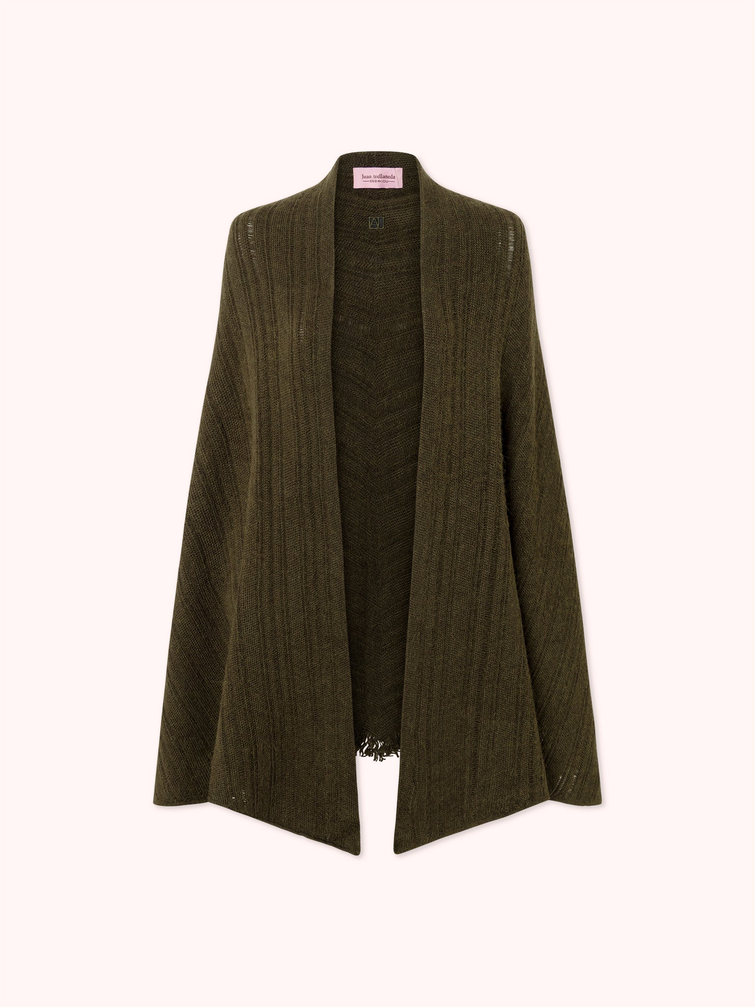 CAPA DE PUNTO ACANALADO VERDE MILITAR