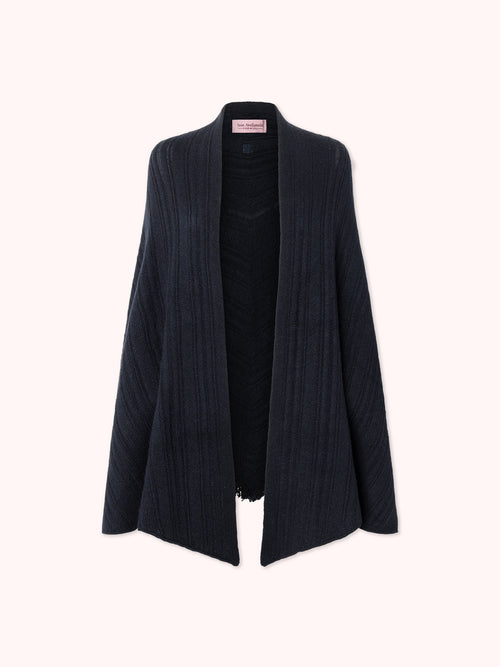 CAPA DE PUNTO ACANALADO AZUL