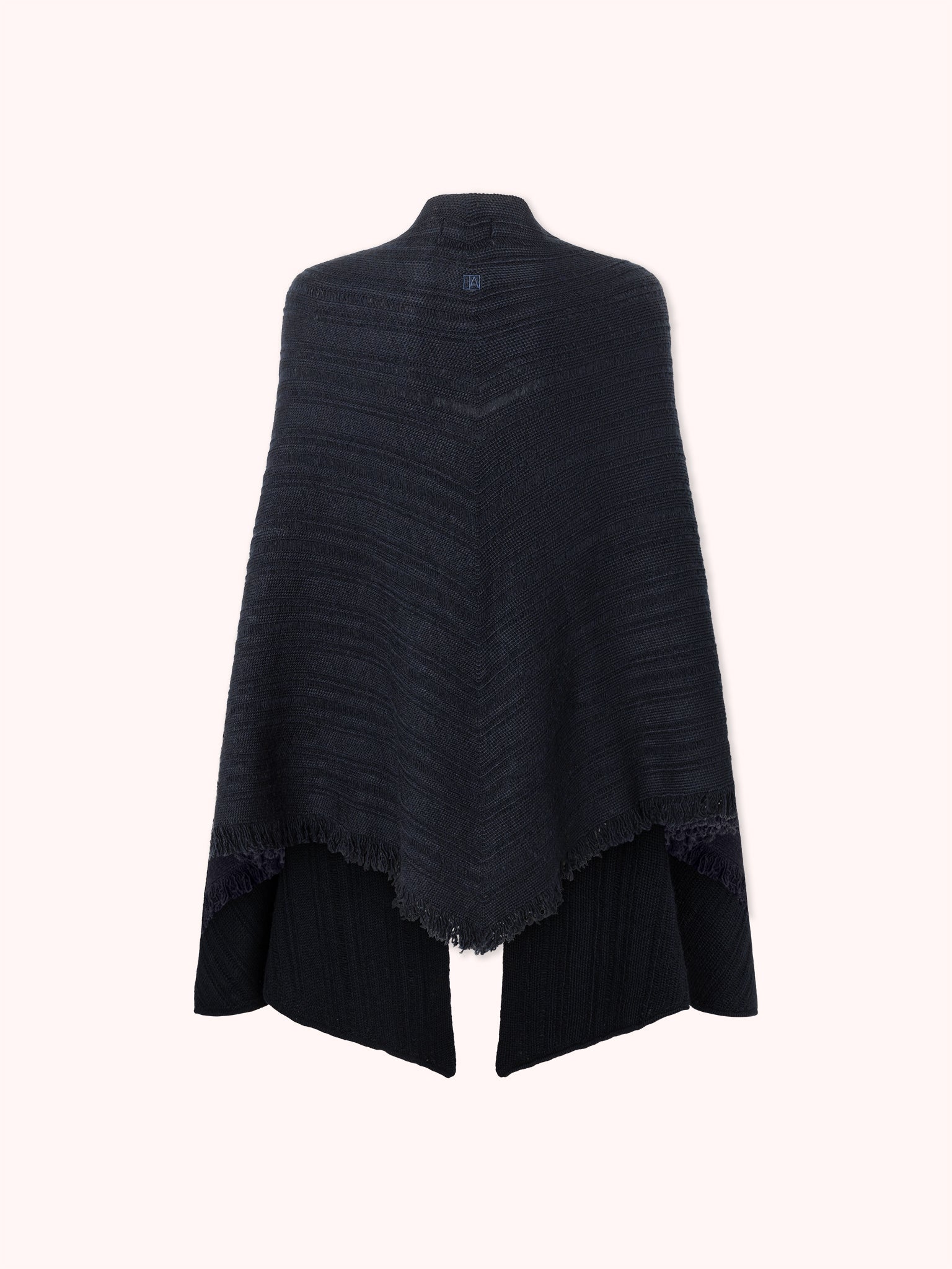 CAPA DE PUNTO ACANALADO AZUL