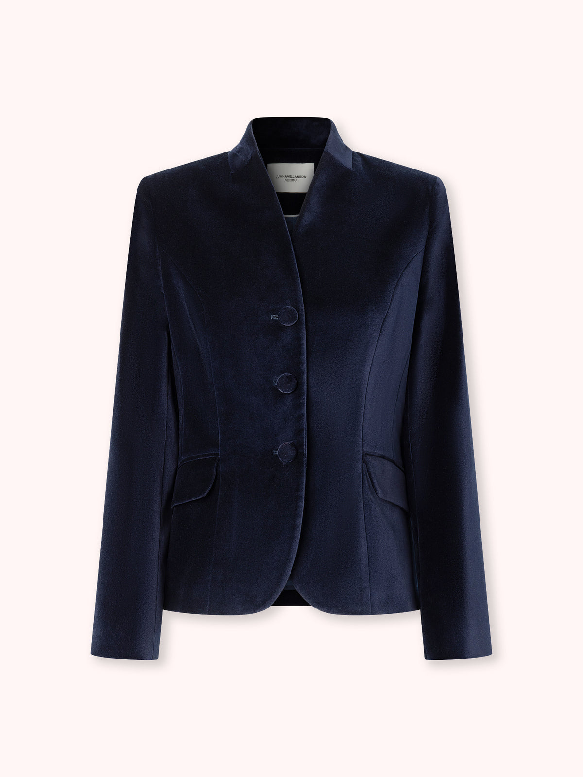 CHAQUETA CORTA TERCIOPELO NAVY