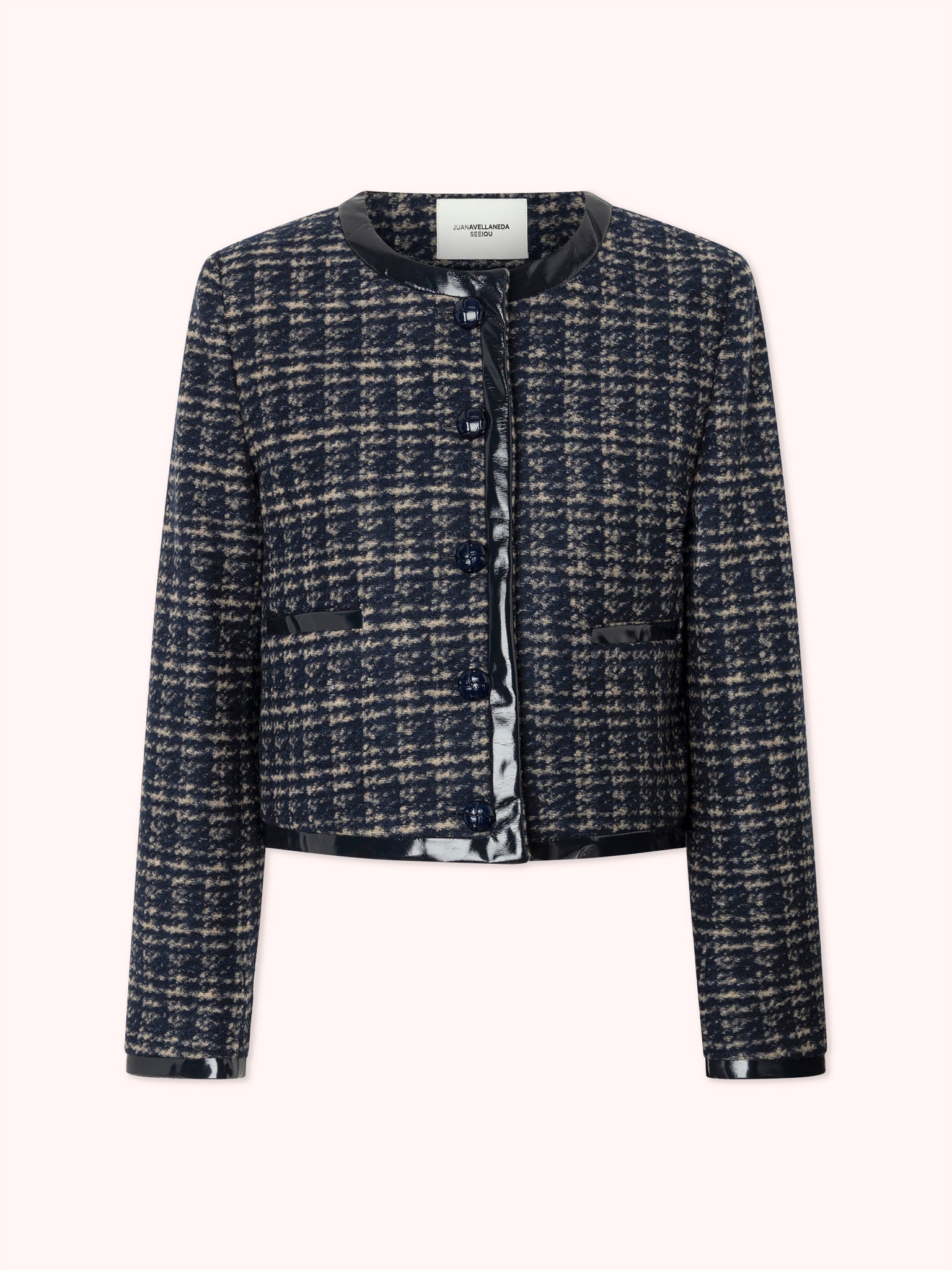 CHAQUETA CORTA AZUL MARINO