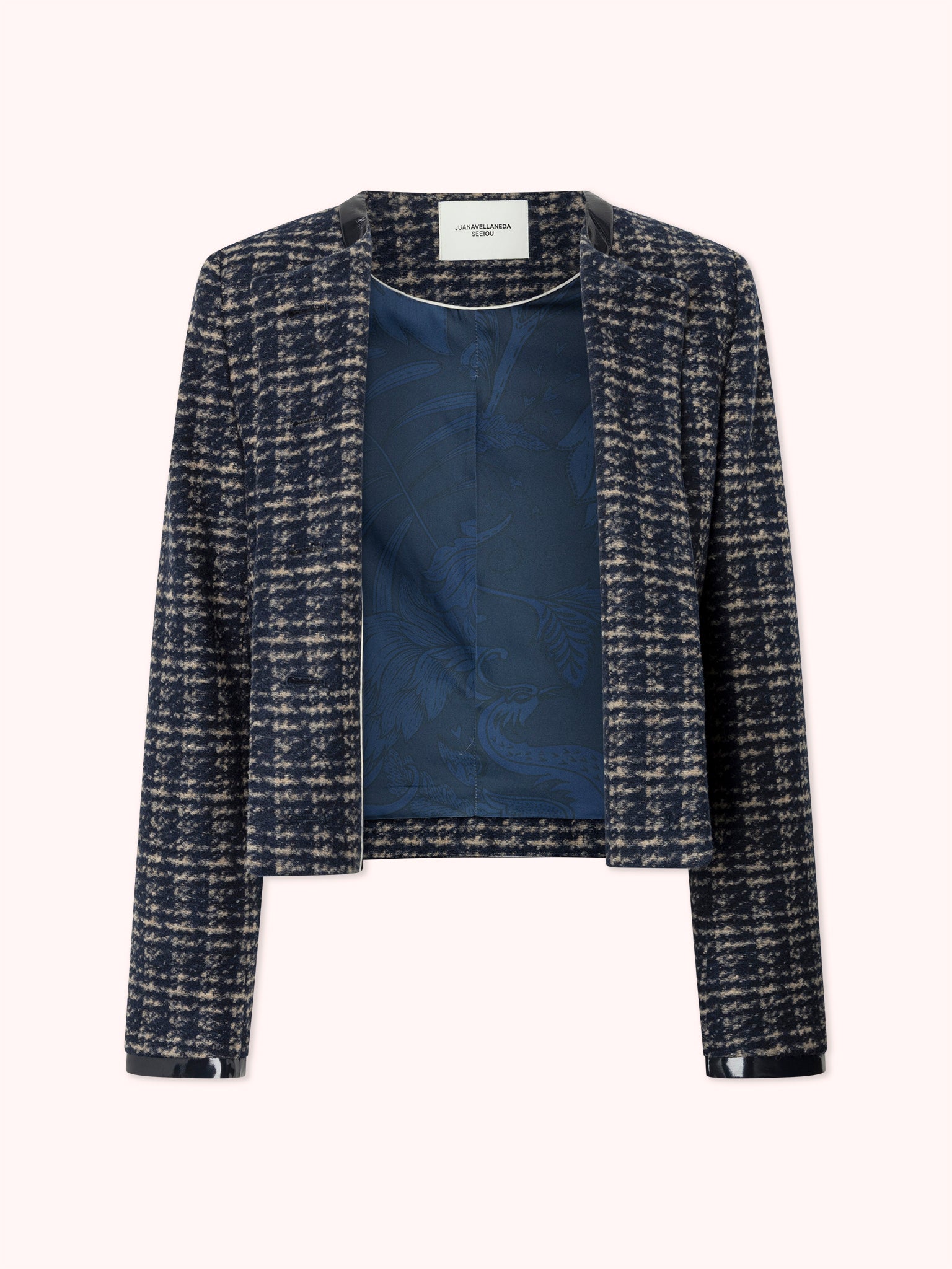 CHAQUETA CORTA AZUL MARINO