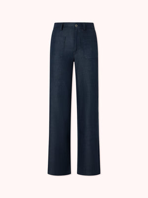 PANTALÓN FLARE DENIM