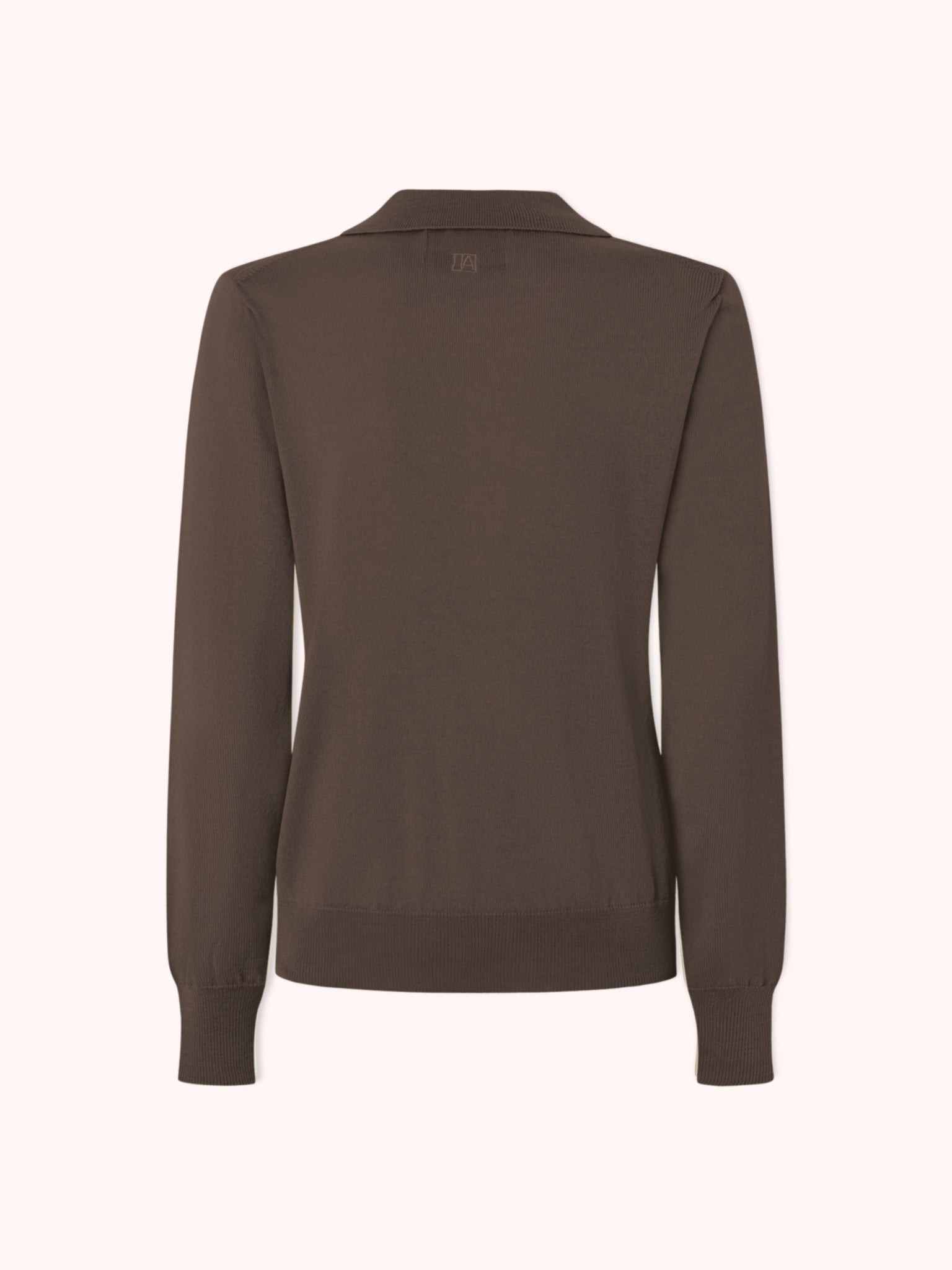 JERSEY CUELLO POLO MARRÓN