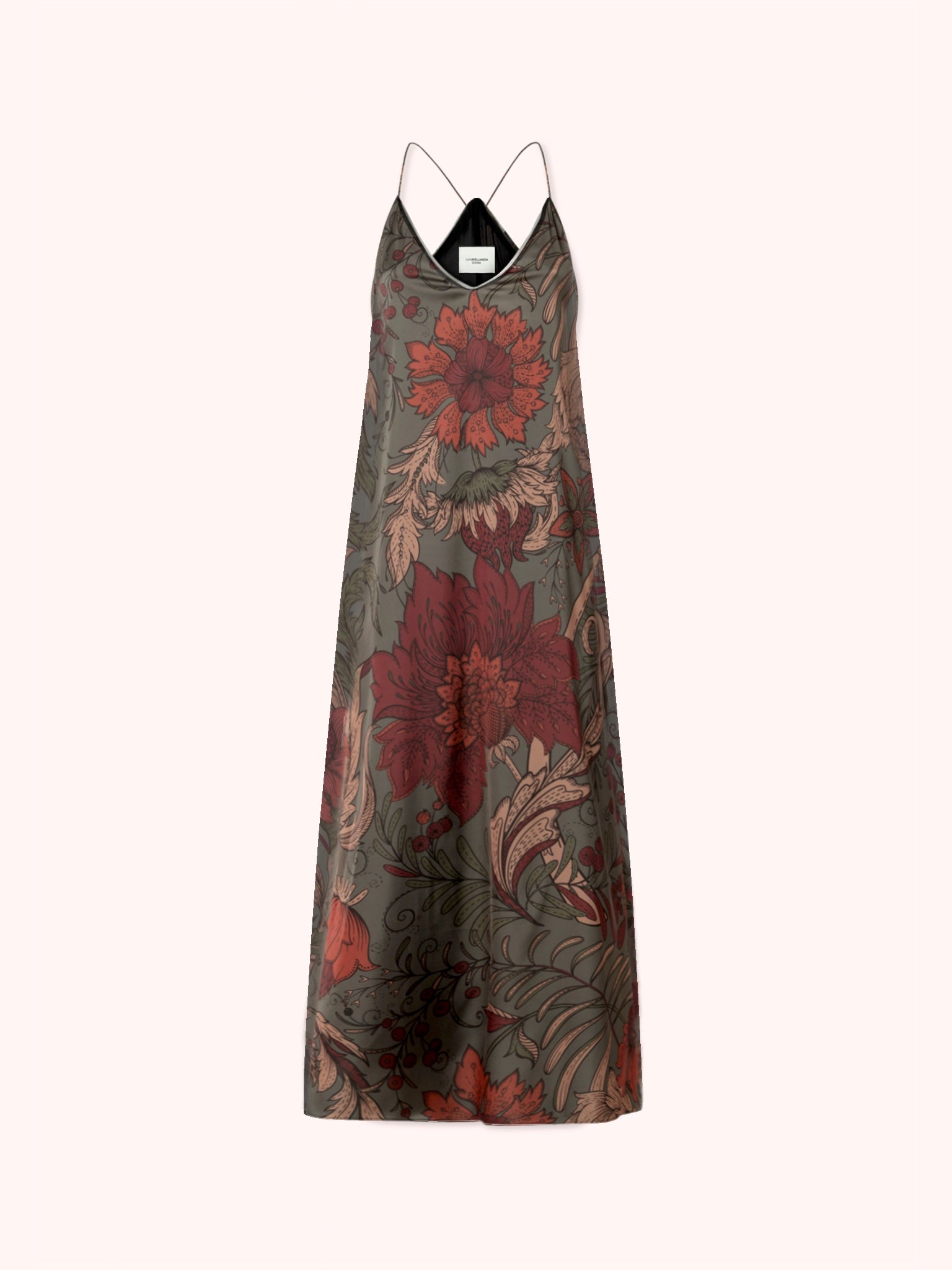 VESTIDO LENCERO ESTAMPADO