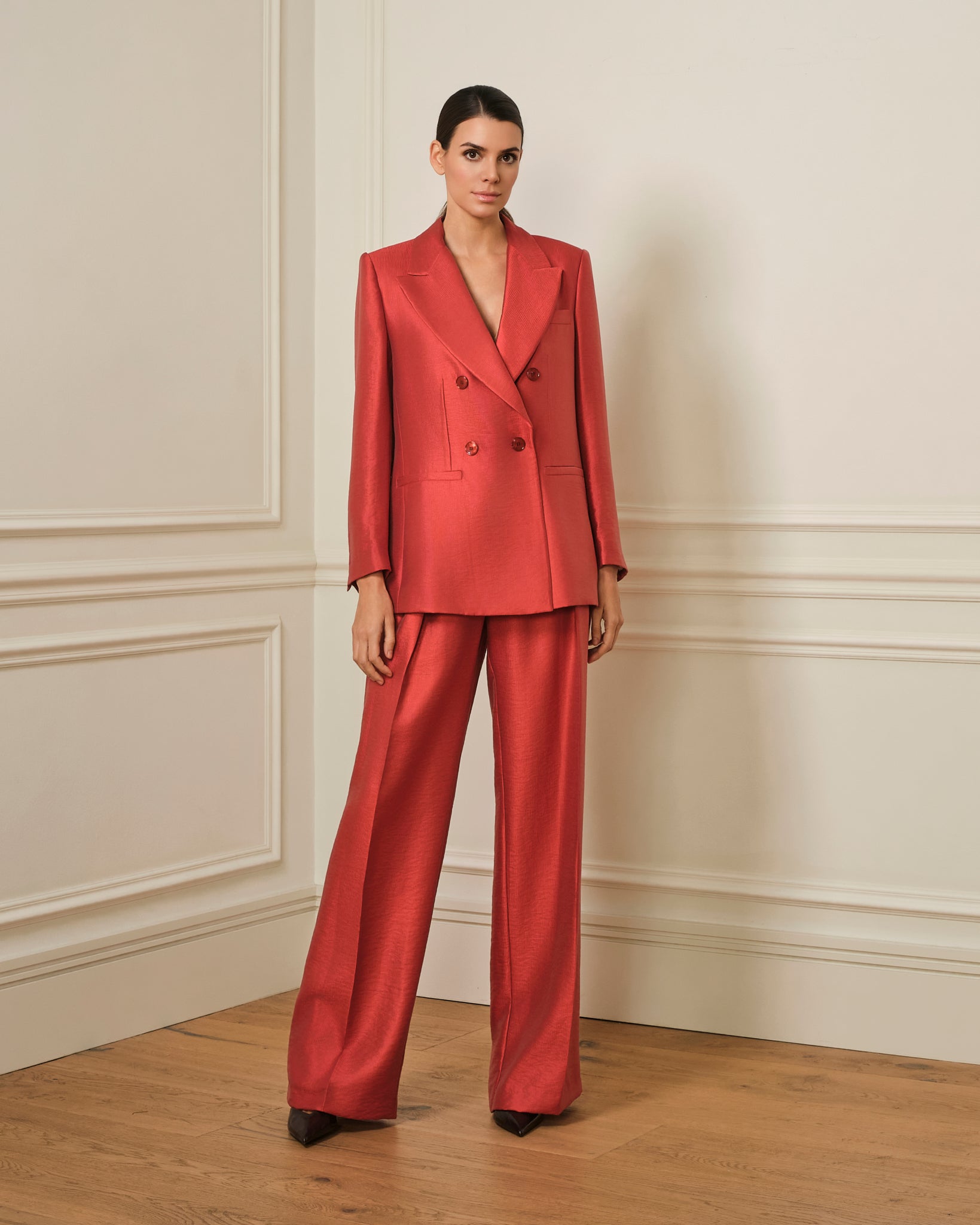 PANTALÓN PALAZZO ROJO