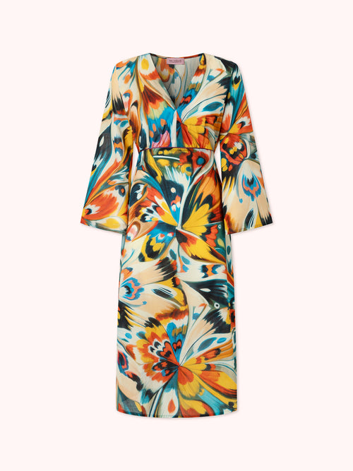 VESTIDO NARANJA NOSARA