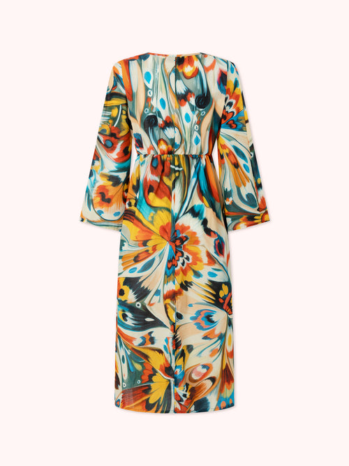 VESTIDO NARANJA NOSARA