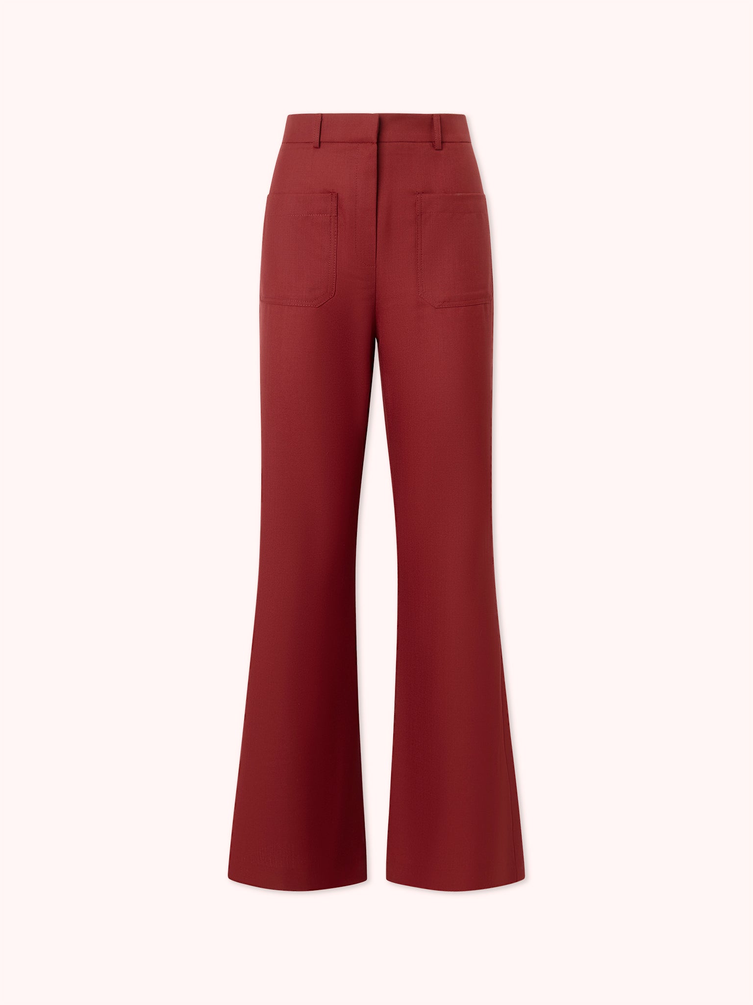 PANTALÓN FLARE GRANATE