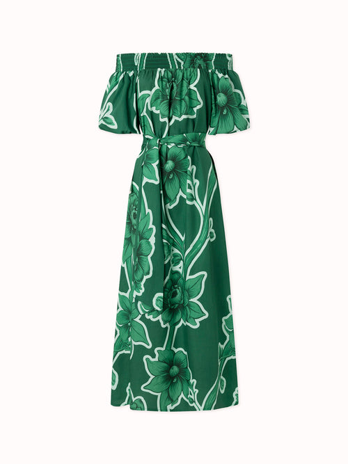 VESTIDO VERDE SYROS