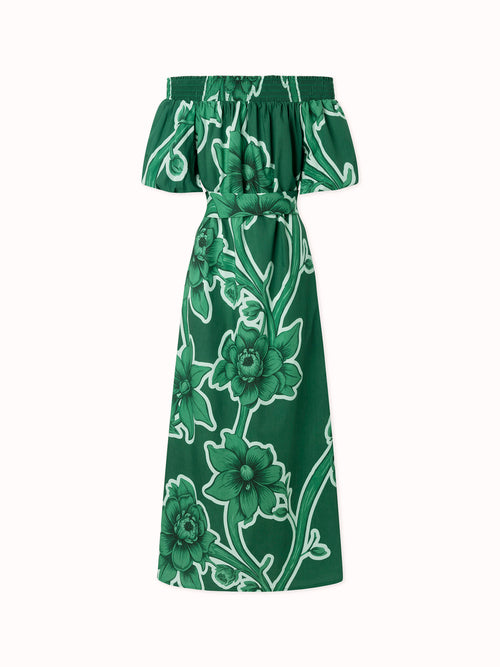 VESTIDO VERDE SYROS