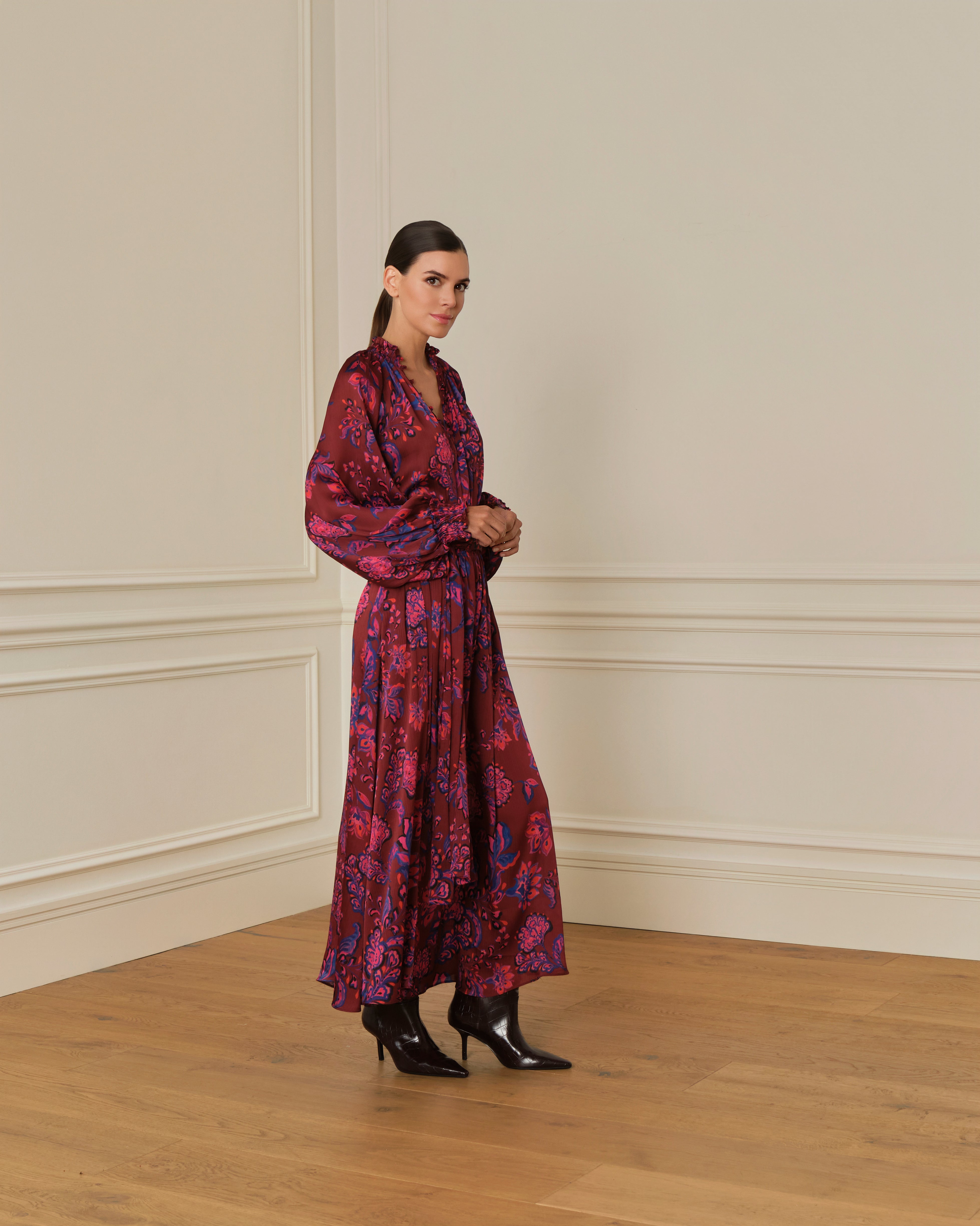 PRE-ORDER VESTIDO LARGO ESTAMPADO