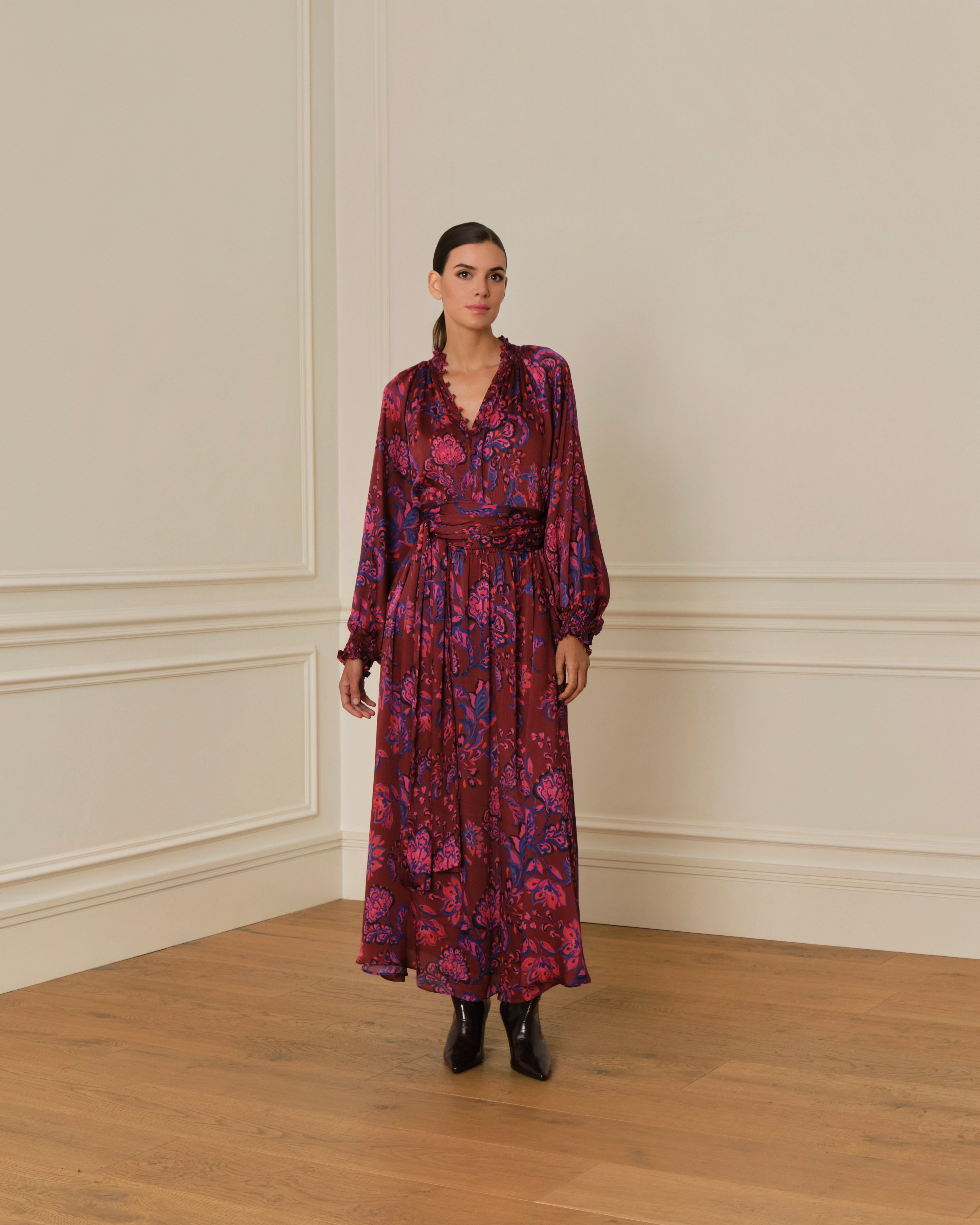 PRE-ORDER VESTIDO LARGO ESTAMPADO