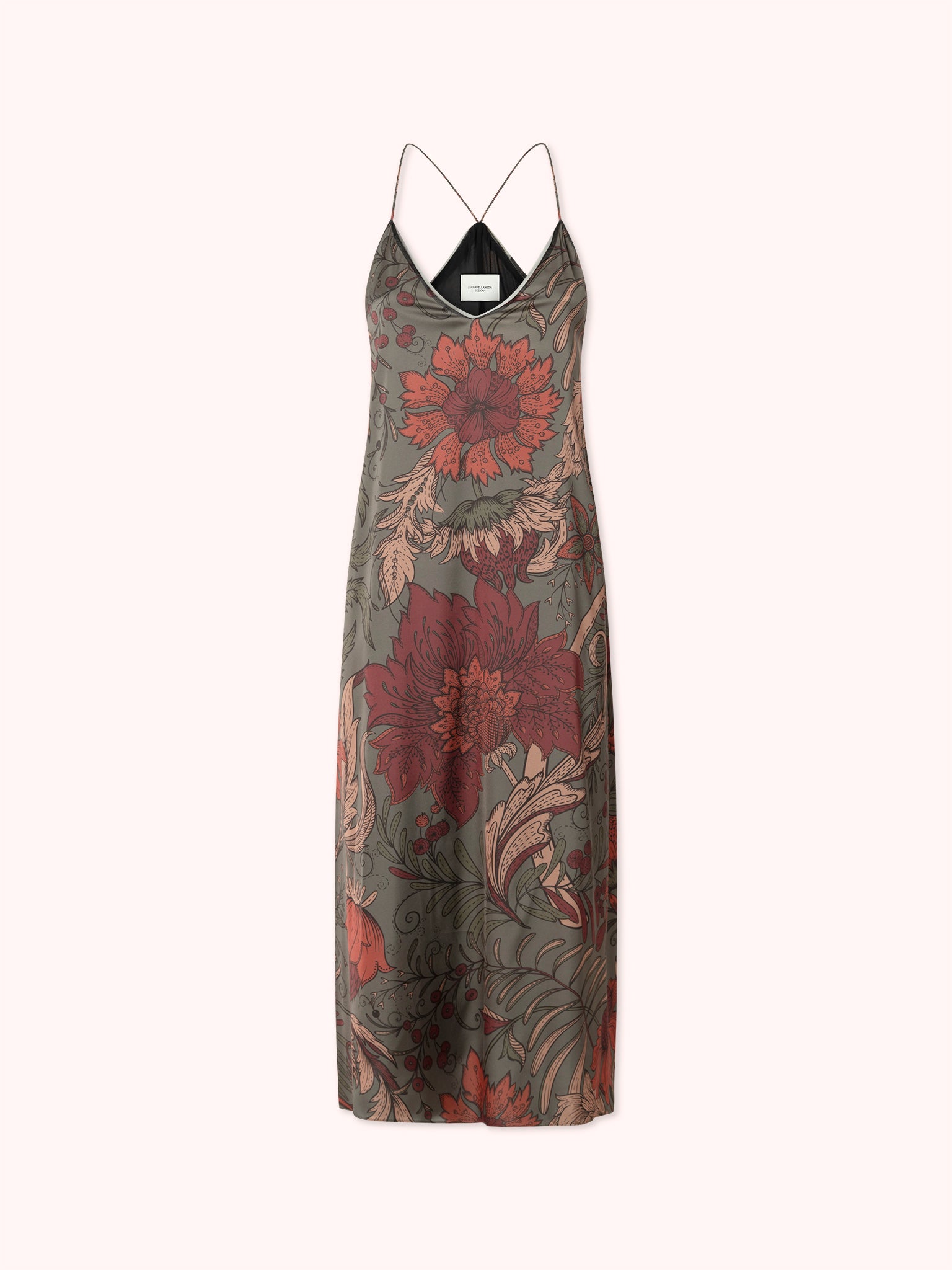 VESTIDO LENCERO ESTAMPADO