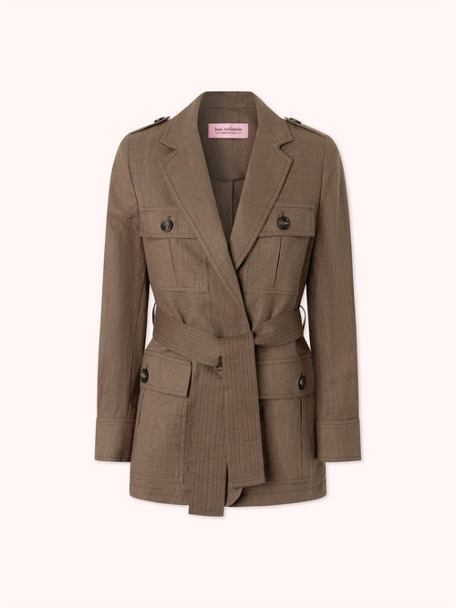 BLAZER SAHARIANA KAKHI CHARLES