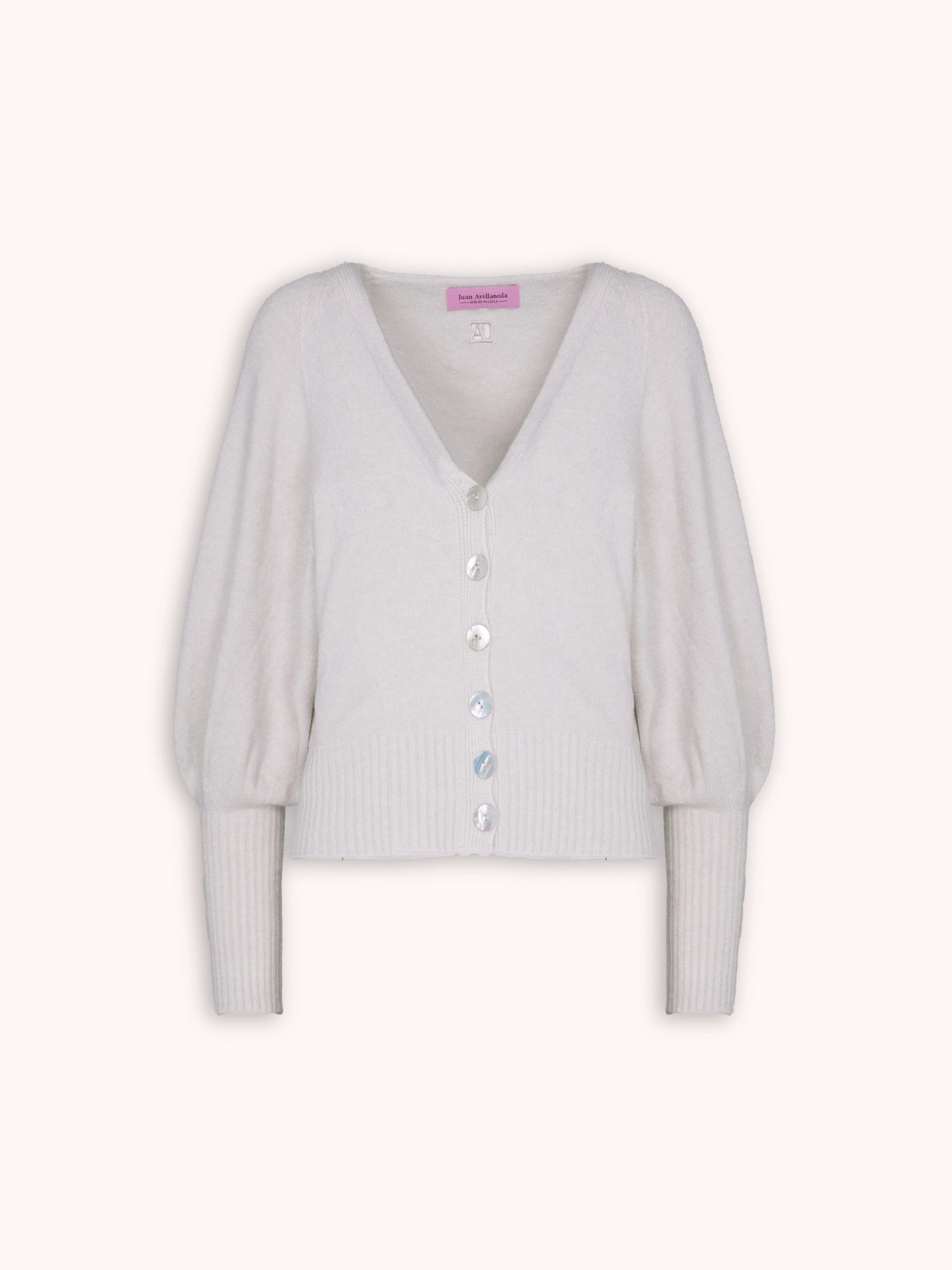 CARDIGAN AVORIO AMARYLLIS - Seeiou