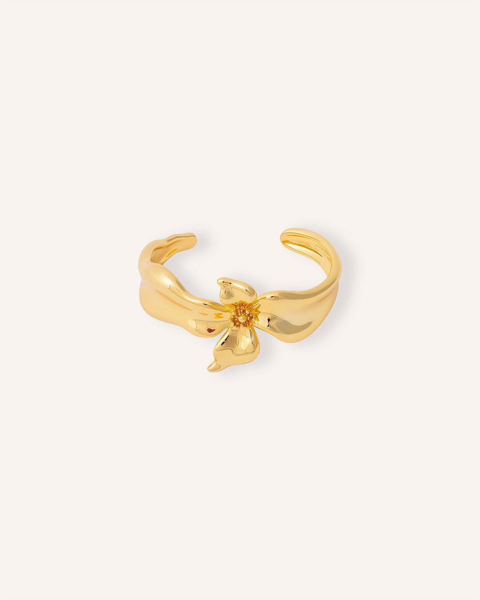 FLOR DE ALMENDRO BRAZALETE DORADO - Seeiou