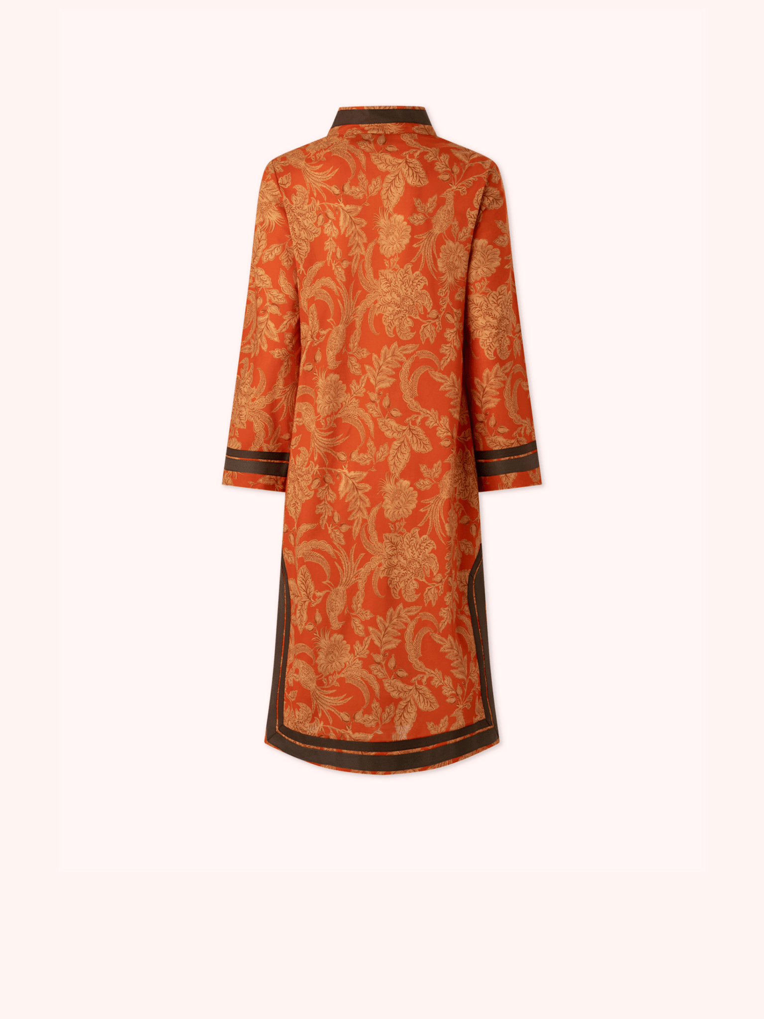KAFTÁN CORTO TOILE DE JOUY NARANJA CLAIRE - SEEIOU
