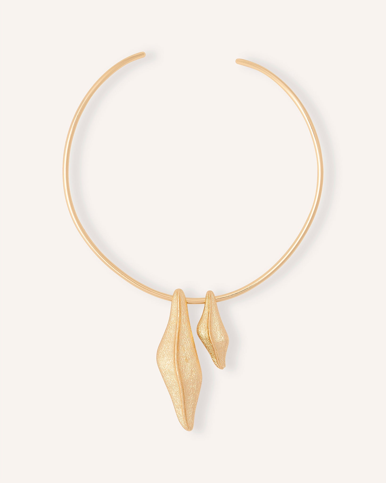 LEMON LEAF COLLAR DORADO - Seeiou