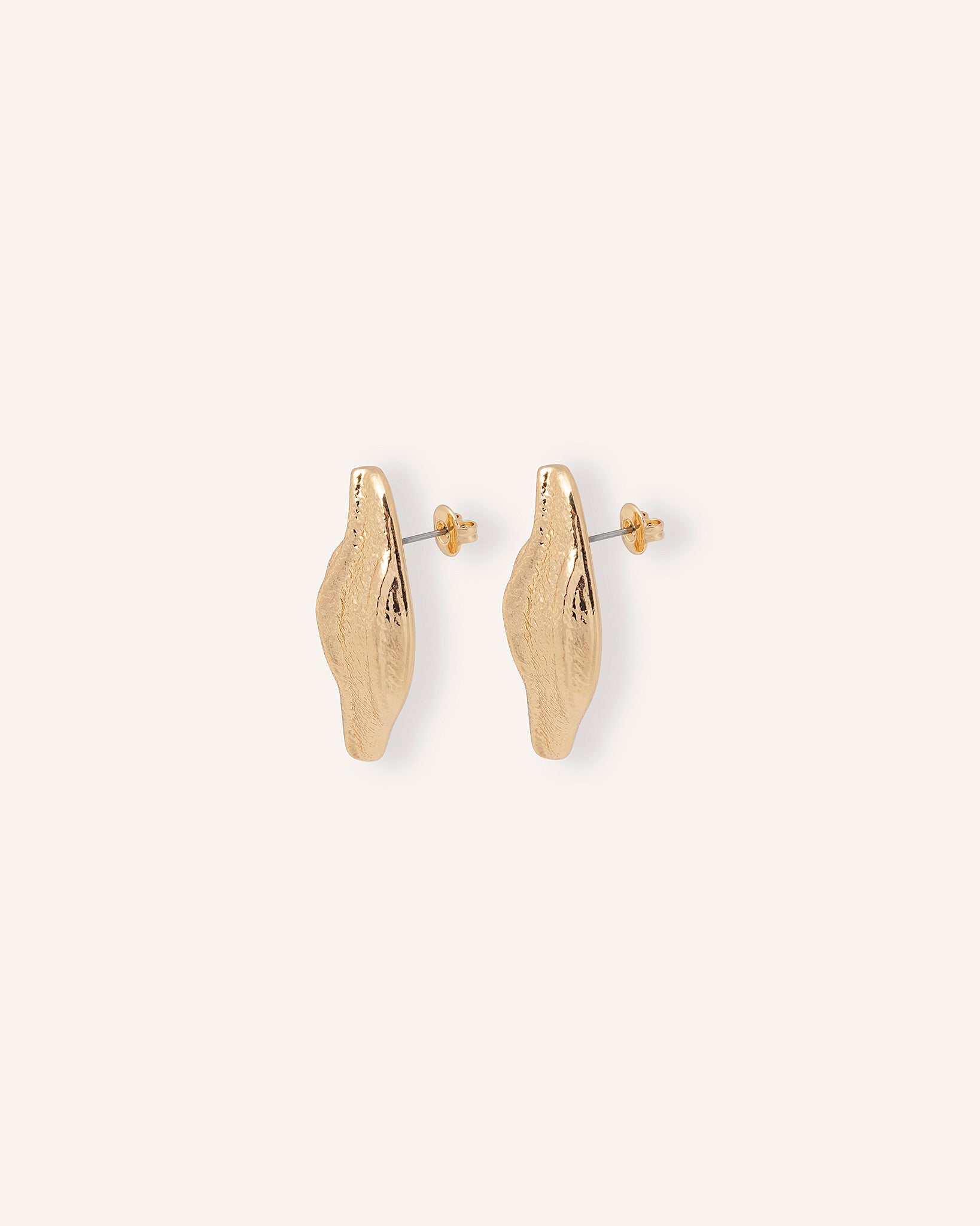 LEMON LEAF PENDIENTES DORADOS - Seeiou