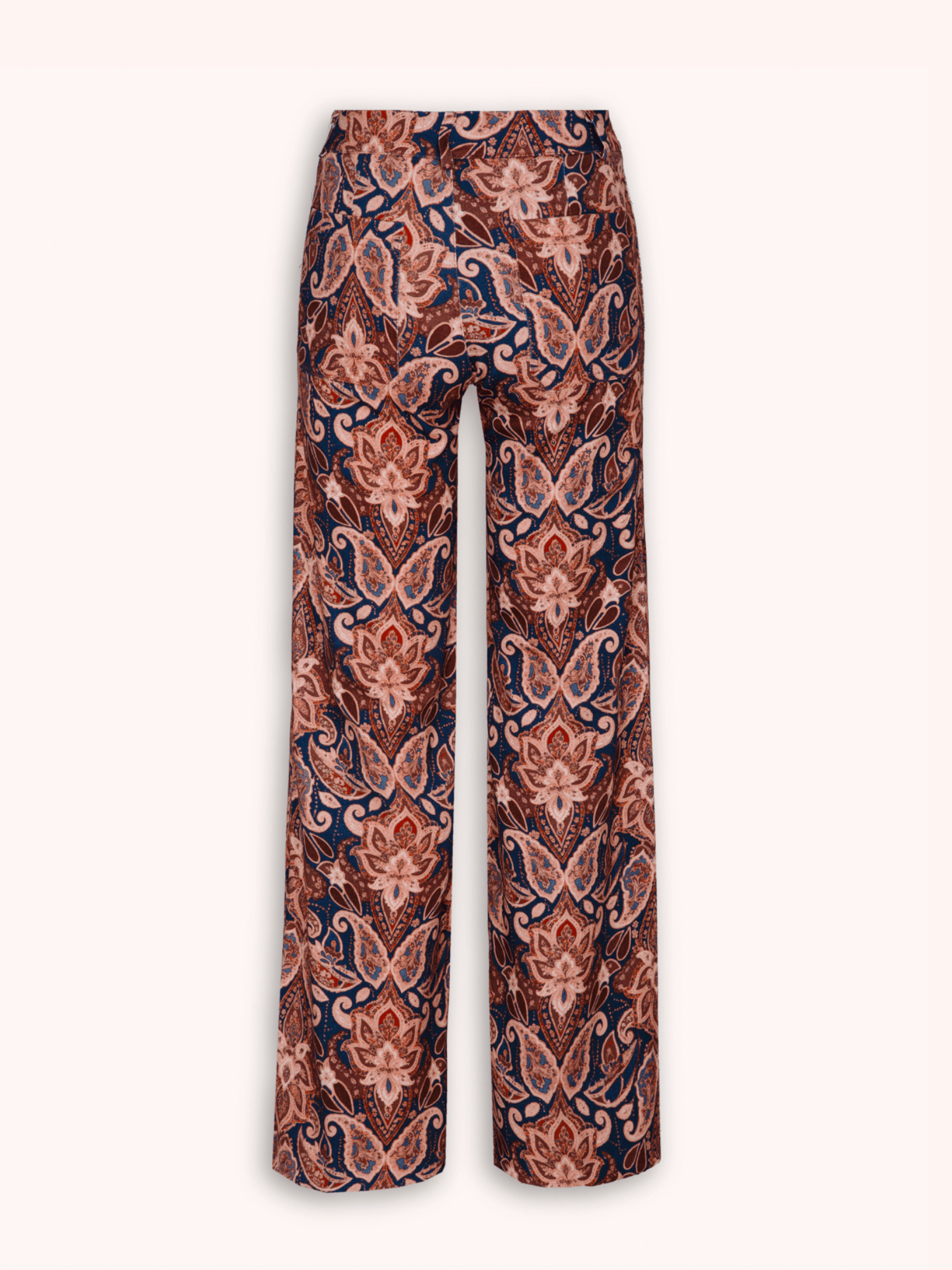 PANTALÓN ESTAMPADO AZUL HADI - Seeiou