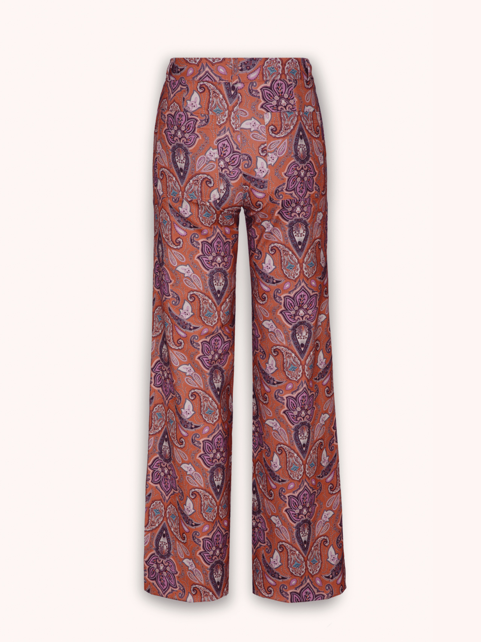 PANTALÓN ESTAMPADO ROSA HADI - Seeiou