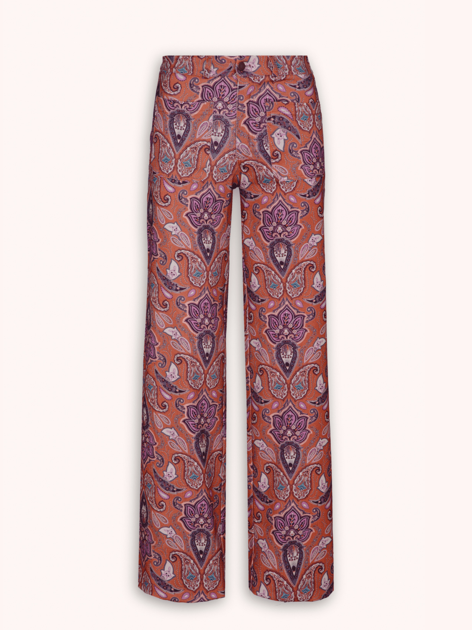 PANTALÓN ESTAMPADO ROSA HADI - Seeiou