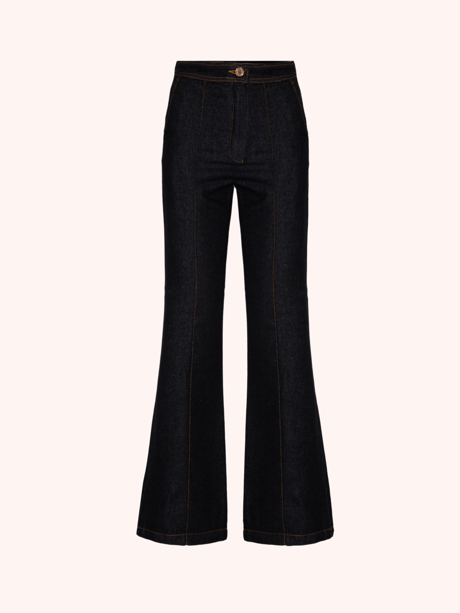 PANTALÓN NEGRO DENIM YVES - Seeiou