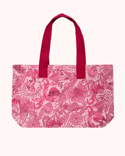 TOTE BAG ROSA JUAN AVELLANEDA X SEE IOU