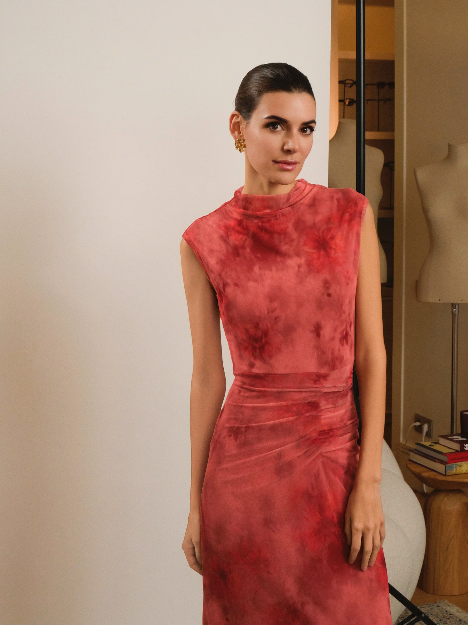 VESTIDO CORAL HANNA - Seeiou