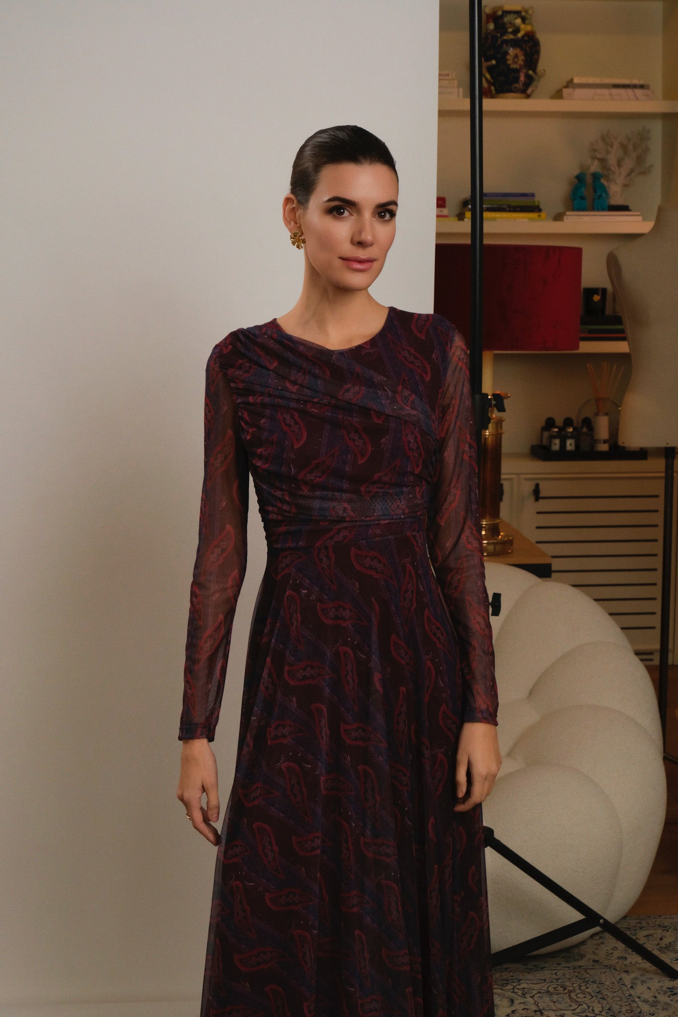 VESTIDO MORADO OLIMPYA - Seeiou