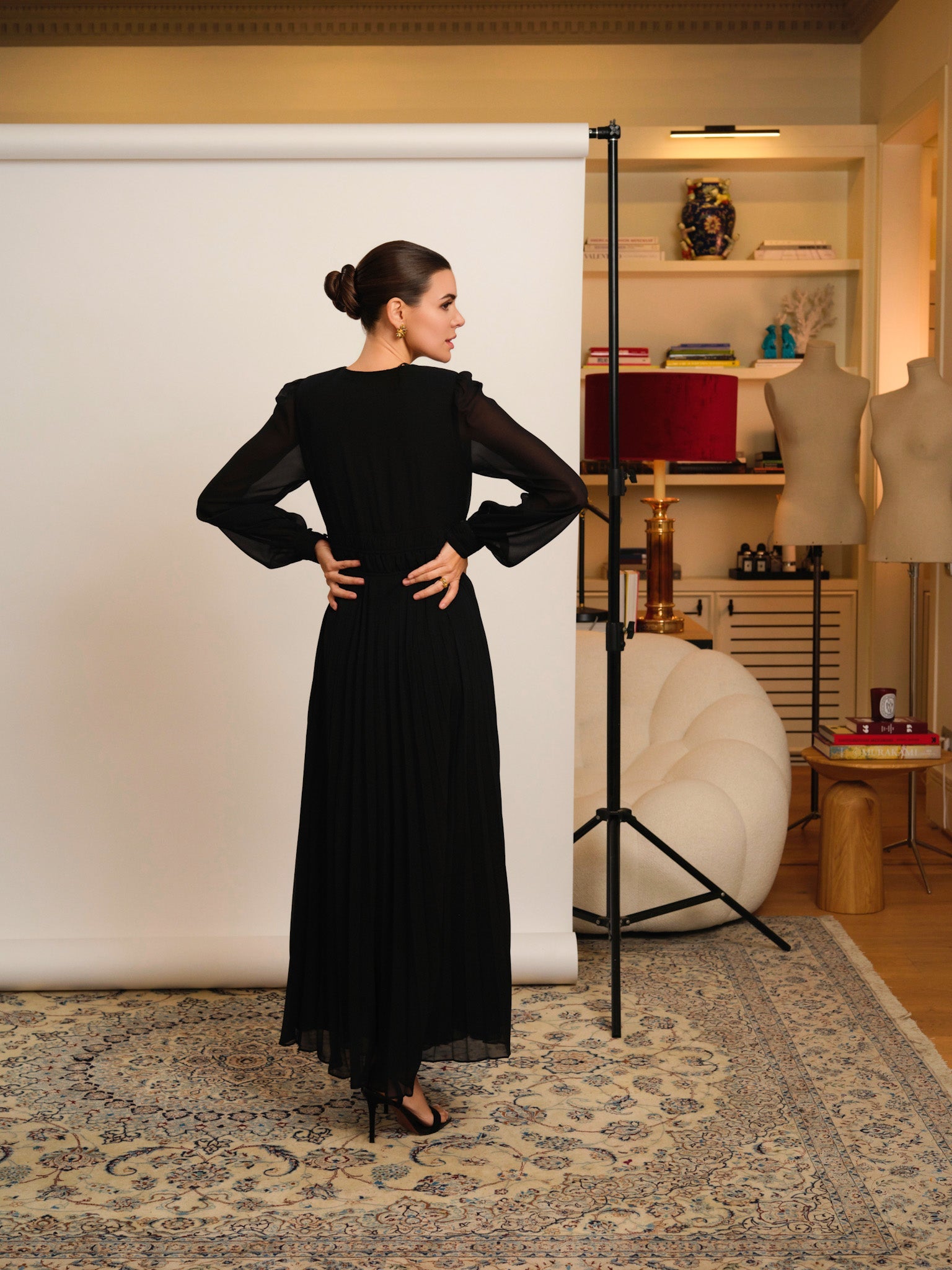 VESTIDO NEGRO GRACE - Seeiou