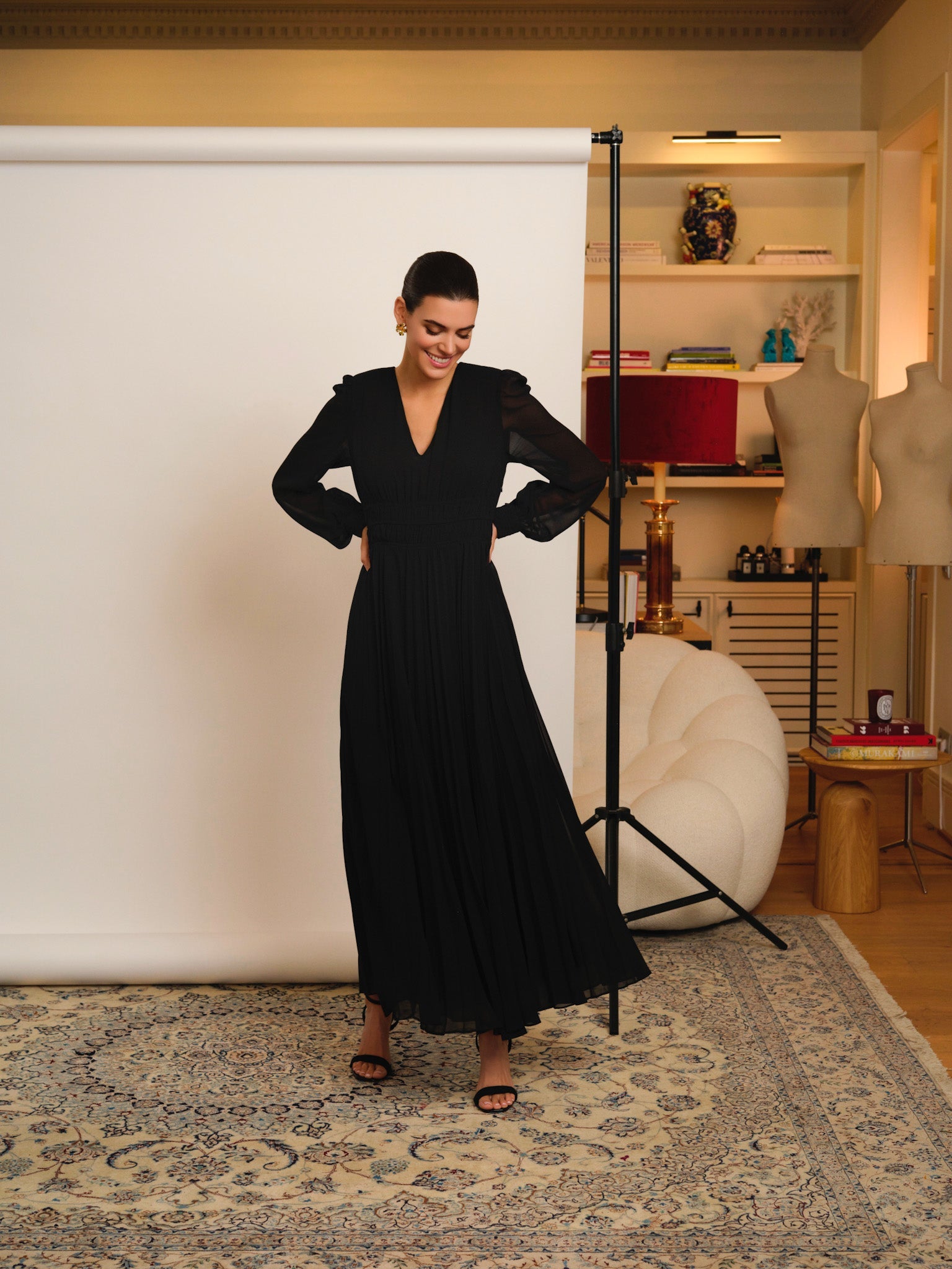 VESTIDO NEGRO GRACE - Seeiou