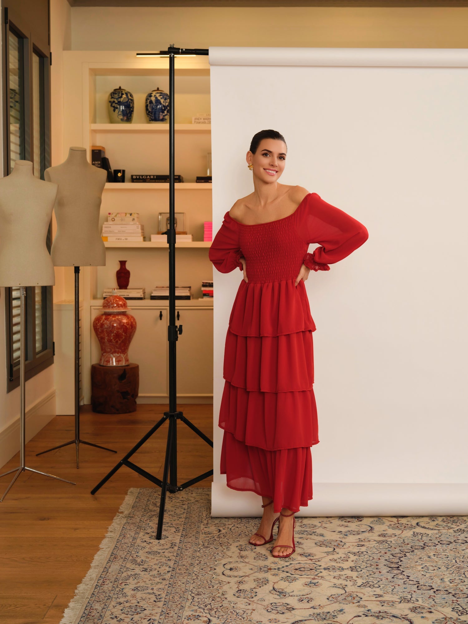 VESTIDO ROJO GIANNA - SEEIOU