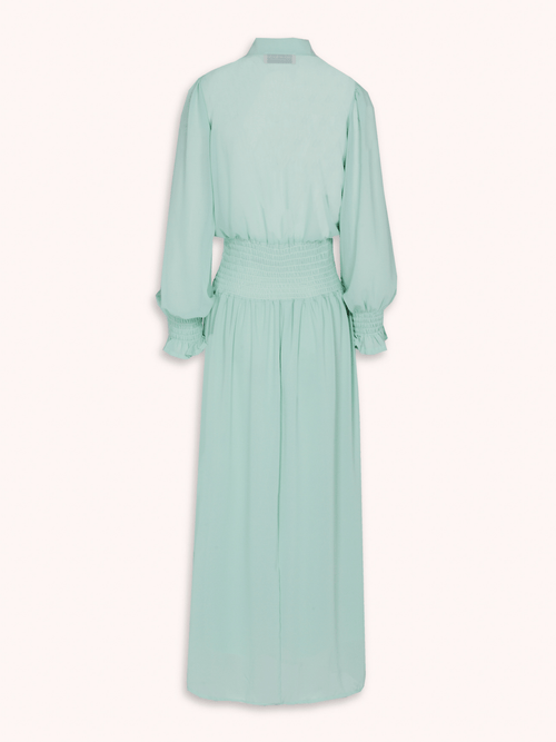 VESTIDO VERDE CALA